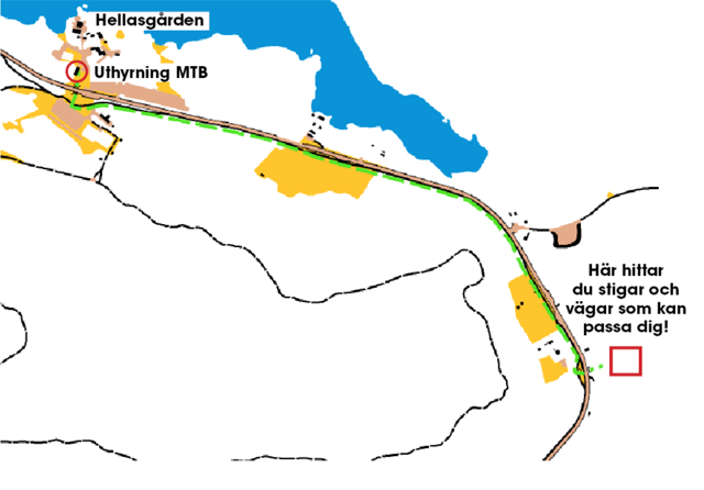 stigcykling vid hellasgården